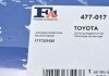 Прокладка колектора випускного Toyota Corolla 1.3/1.5 00-07 Fischer Automotive One (FA1) 477-017 (фото 2)