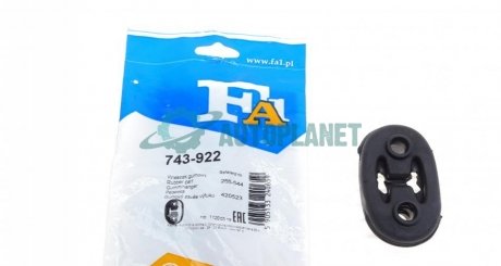 Резинка глушителя FA1 Fischer Automotive One (FA1) 743-922
