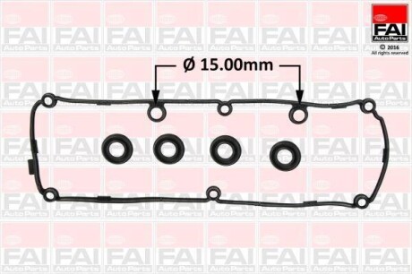 К-кт прокладки кришки клап. VW GOLF 1.6/2.0TDI 05-, PASSAT 1.6/2.0D 05- SKODA OCTAVIA 1.6/2.0D 04- AUDI A4 2.0TDI 07-, A6 2.0D 04- Fischer Automotive One (FA1) RC1663SK