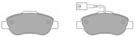 Колодки тормозные передние FBP-1355-01 FREMAX FBP135501