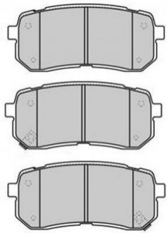Колодки тормозные задние FBP-1712 FREMAX FBP1712 (фото 1)