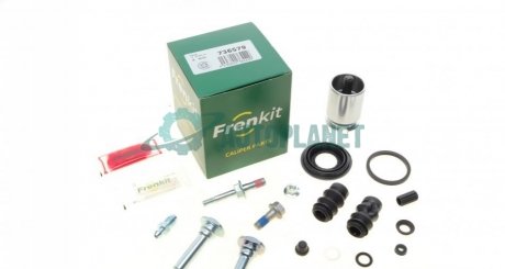 Ремкомплект супорта (заднього) Fiat Punto/Toyota Corolla 05- (d=36mm) (+поршень/направляюча)(Bosch) FRENKIT 736579