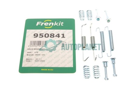 Комплект пружинок колодок ручника VW T5 03-/BMW 3 (E46)/5 (E60)/X5 (E53)/X6 (E71) 96-17 FRENKIT 950841