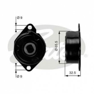 Натяжник ременя генератора BMW 5 (E60) 02-10/7 (E65/E66/E67) 02-05 M57 Gates T39039 (фото 1)