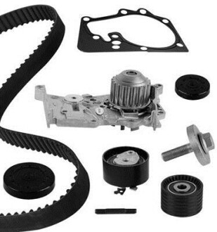 Комплект ГРМ + помпа Renault Clio III/Laguna III/Megane III/ Scenic III 1.6 16V 05- (27x132z) (PA724A) GRAF KP724-2