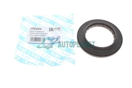 Подшипник амортизатора опорный BMW 1 (F20/F21/F23) 11- /3 (F30/F80) 11- GSP 532253