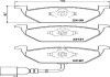 Тормозные колодки перед. Caddy III/Golf V/Octavia/A3 03- (с датчиком) HELLA-PAGID 8DB355008-551 (фото 2)