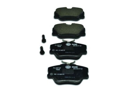 Тормозные колодки перед W201/124 (Lucas) HELLA-PAGID 8DB355017-601