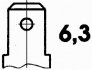 Датчик температури VW CADDY II/ GOLF III/IV 1.4-2.9 91-10 HELLA 6PT009107-691 (фото 2)