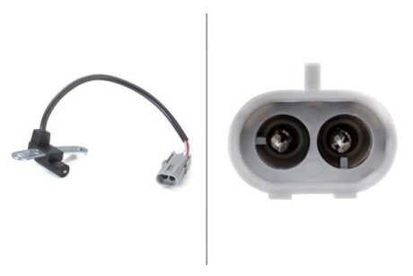 RENAULT Датчик імпульсів двиг. R19,21,25,9, Clio, Espace, Laguna I, Safrane, Twingo 1.4/3.0 88- HELLA 6PU 009 163-741