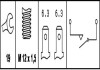 Перемикач світла задн.ходу AUDI 80/100, Golf,Jetta,Passat,Polo 0,9- HELLA 6ZF 004 842-001 (фото 2)