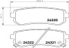 Гальмівнi колодки дискові зад. Hyundai Accent I20/I30/Ix35/Sonata/Kia CeeD/Rio/Sportage 1.2-3.3 05- HELLA 8DB 355 006-961 (фото 2)