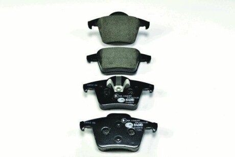 Колодки гальмівні дискові комплект задні HELLA 8DB355010801