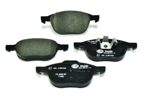 Гальмівні колодки пер. Focus/C-Max/Kuga 03- HELLA 8DB 355 011-191