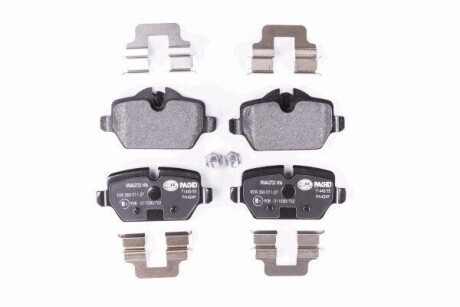 Гальмівні колодки диск.задні BMW 1 (E81), 3 (E90) 1.6i/1.8i/2.0 03- HELLA 8DB 355 011-271