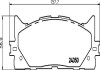 Гальмівні колодки пер. LEXUS ES/TOYOTA CAMRY 2.4-3.5 06- HELLA 8DB355012-401 (фото 2)