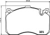 Гальмівні колодки дискові передні BMW 1 (E81), 1 (E82), 1 (E87), 1 (E88), 3 (E90), 3 (E91), 3 (E92), 3 (E93) 1.6-3.0D 06.04-12.13 HELLA 8DB 355 014-041 (фото 2)