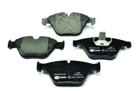 Колодки гальмівні дискові комплект передні HELLA 8DB355015391