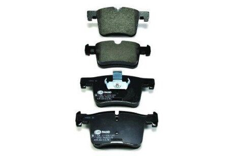 Гальмівні колодки дискові перед. BMW 5 (F10), 5 Touring (F11), X3 (F25), Z4 (E89) 09 - HELLA 8DB 355 015-781