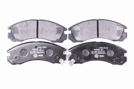 Гальмівні колодки пер. Outlander 12-/Peugeot 4007 07- HELLA 8DB355016-531