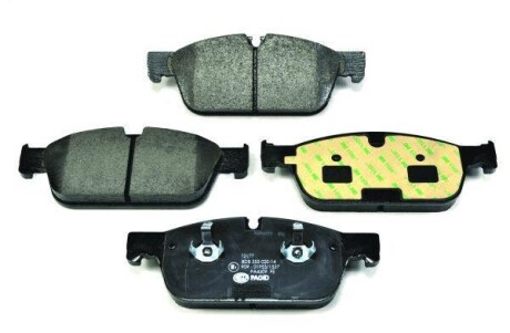 Колодки гальмівні дискові комплект передні HELLA 8DB355020141