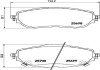 Колодки гальмiвнi передні Toyota Corolla 2013- HELLA 8DB 355 020-281 (фото 1)