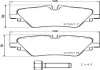 Гальмівні колодки пер. F40/F45/F46/G20/F90/G31/F97 14- HELLA 8DB355023-131 (фото 1)