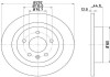 Гальмівний диск Opel Astra, Zafira, 10- HELLA 8DD 355 116-601 (фото 1)