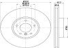 Гальмівний диск перед. BMW X5 (E70/F15/F85) / X6 (F16/F86) 06- (332x30) HELLA 8DD355117-731 (фото 1)