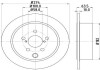 Гальмівний диск зад. SUBARU FORESTER 13- 274X10 HELLA 8DD 355 120-341 (фото 1)