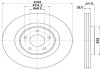 Диск гальмівний передній Nissan X-Trail Renault Koleos II 1.6-2.0D 04.14- HELLA 8DD 355 125-341 (фото 1)