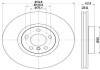 Диск гальмівний (High Carbon) перед. BMW X5,X6 08- HELLA 8DD 355 129-301 (фото 1)