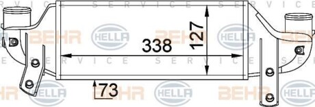 Інтеркулєр HELLA 8ML 376 746-621