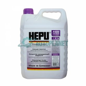 Антифриз (фіолетовий) G12 Plus (5L) (MB325.3) HEPU P999-G12Plus-005