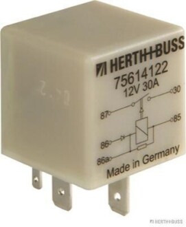 Реле паливн. насос 30A 12V AUDI, VW (Elparts) Herth+buss-elparts 75614122