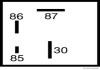 Реле (не більш 60Вт і більш 2А) Herth+buss-elparts 75614614 (фото 2)