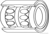 Підшипник кульковий d>30 Herth+buss-elparts J4704027 (фото 2)