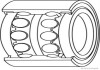 Підшипник кульковий d>30 Herth+buss-elparts J4708021 (фото 2)