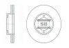 Диск тормозной (кратно 2) передний (вентилируемый) Kia Pregio (-05) (D=257.8mm) Hi-Q (SANGSIN) SD2027 (фото 1)