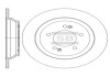 Диск гальмівний (кратно 2) задній Kia Carens (13-) (D=284.0mm) HI-Q Hi-Q (SANGSIN) SD2068 (фото 1)