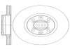Диск гальмівний (кратно 2) передній (вентильований) Renault Captur 0.9 (13-) (D=257.8mm) HI-Q Hi-Q (SANGSIN) SD3069 (фото 1)