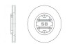 Диск гальмівний (кратно 2) передній (вентильований) Nissan Navara D22 (03-) (D=282.7mm) HI-Q Hi-Q (SANGSIN) SD4214 (фото 1)