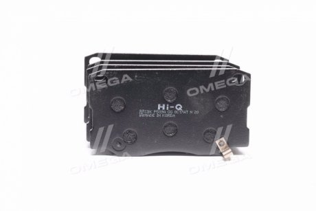 Колодка гальм. диск. HYUNDAI HD65/72 передн. (вир-во) Hi-Q (SANGSIN) SP1080 (фото 1)