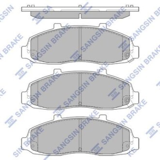 Колодки тормозные передние Ford F150 PICK-UP Hi-Q (SANGSIN) SP1282