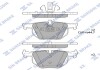 Колодки гальмівні задні (дискові) BMW 3 (E90) (05-) HI-Q Hi-Q (SANGSIN) SP1696 (фото 1)