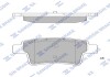 Колодки гальмівні задні Citroen C4 Picasso I (07-) HI-Q Hi-Q (SANGSIN) SP1831 (фото 1)