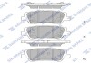 Колодки тормозные задние (дисковые) Cadillac ATS (13-), CTS (14-) Hi-Q (SANGSIN) SP1920 (фото 1)