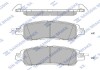 Колодки гальмівні передні Toyota Yaris (19-) HI-Q Hi-Q (SANGSIN) SP1974 (фото 1)