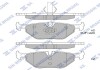 Колодки гальмівні задні (дискові) BMW 3 (-05), 5 (01-), SAAB 9-5 (YS3E) (-09) HI-Q Hi-Q (SANGSIN) SP2162 (фото 1)
