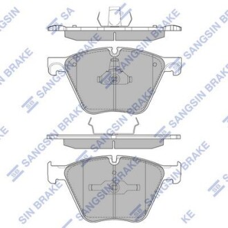 Колодки гальмівні передні BMW 5 (10-), 7 (08-), X5 (10-) HI-Q Hi-Q (SANGSIN) SP2395